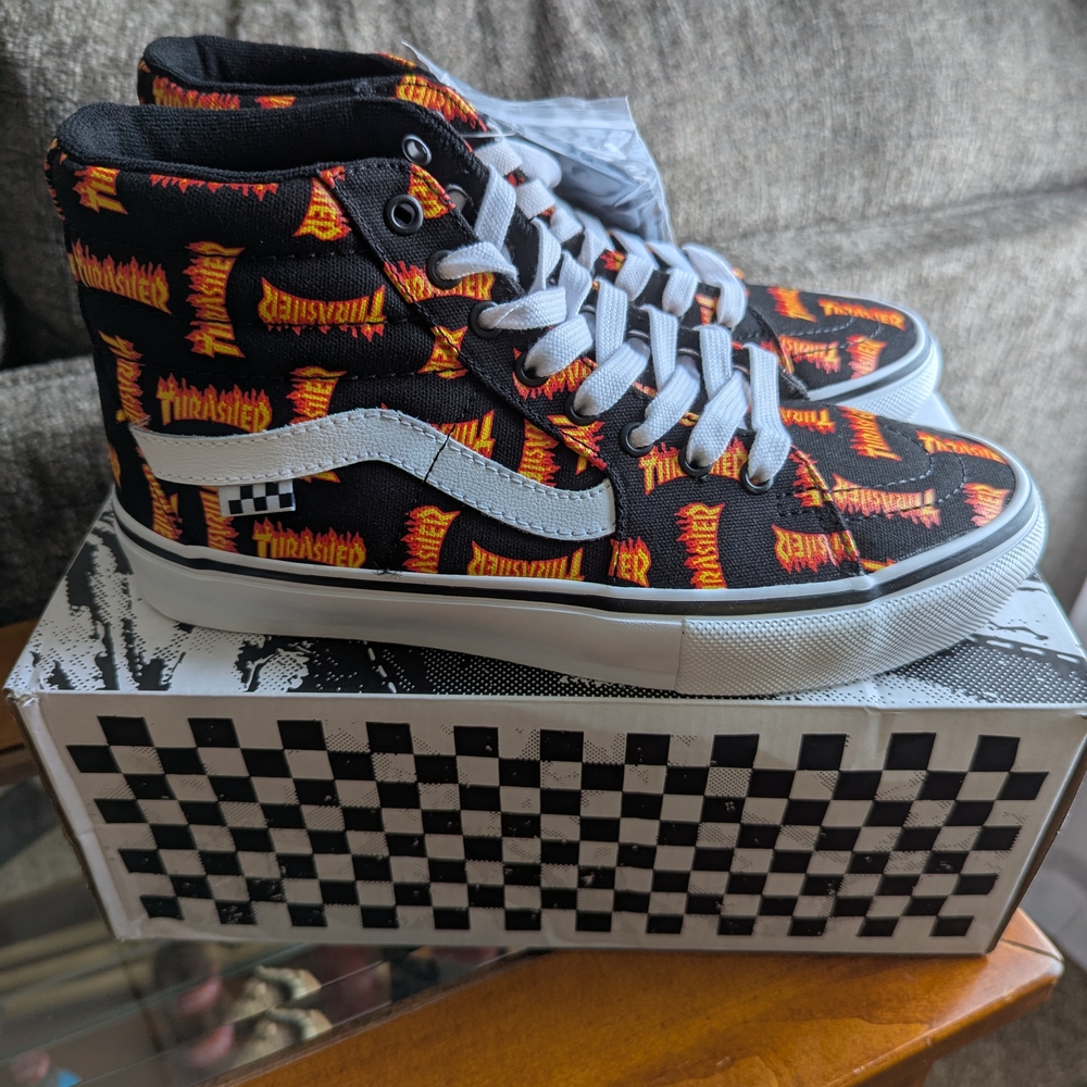 NWOT Vans Thrasher High-Top Sneakers